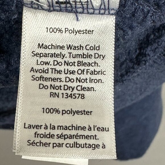 Vineyard Vines Shep Shirt Mens Small Blue 1/4 Zip Pullover Blue  Pink Logo - Picture 8 of 10